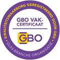 GBO Vak-Certificaat Glas Branche Organisatie